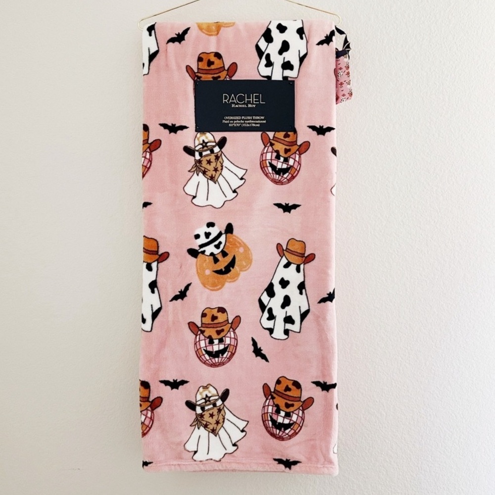 RACHEL Rachel Roy Halloween Plush Throw
